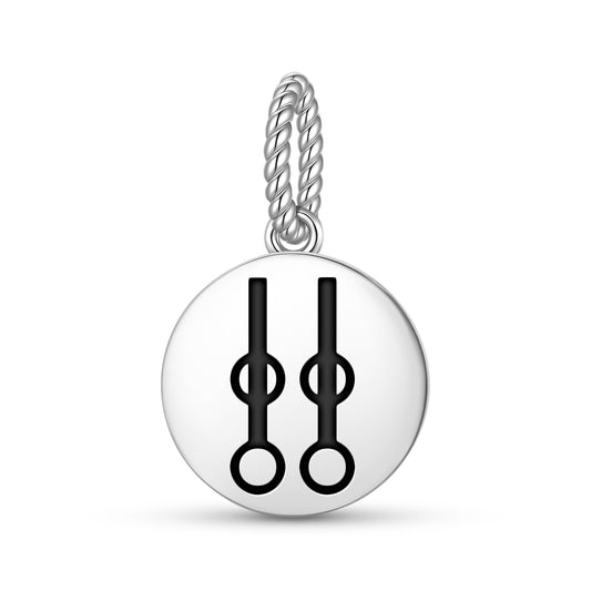 Prophecy Native Rock Art Symbols Pendant Dangle Charm