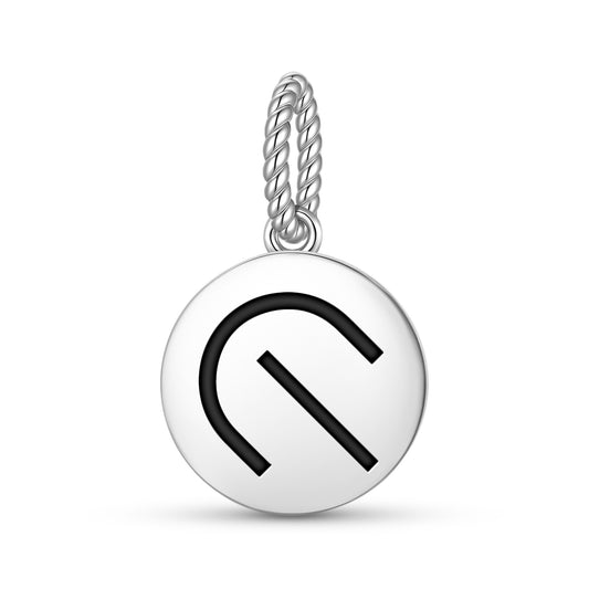 Compassion Native Rock Art Symbols Pendant Dangle Charm