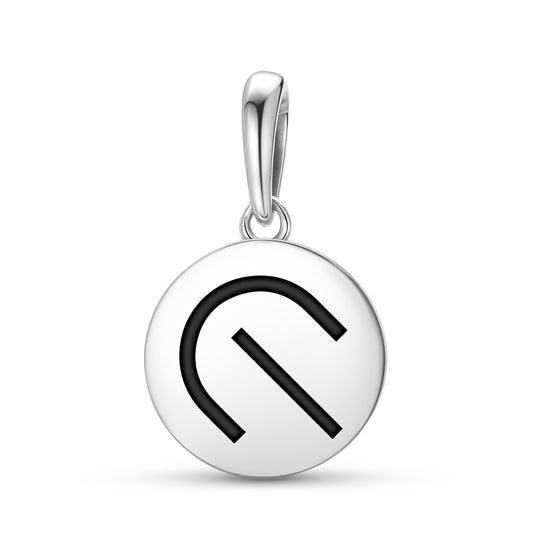 Compassion Native Rock Art Symbols Pendant Dangle Charm