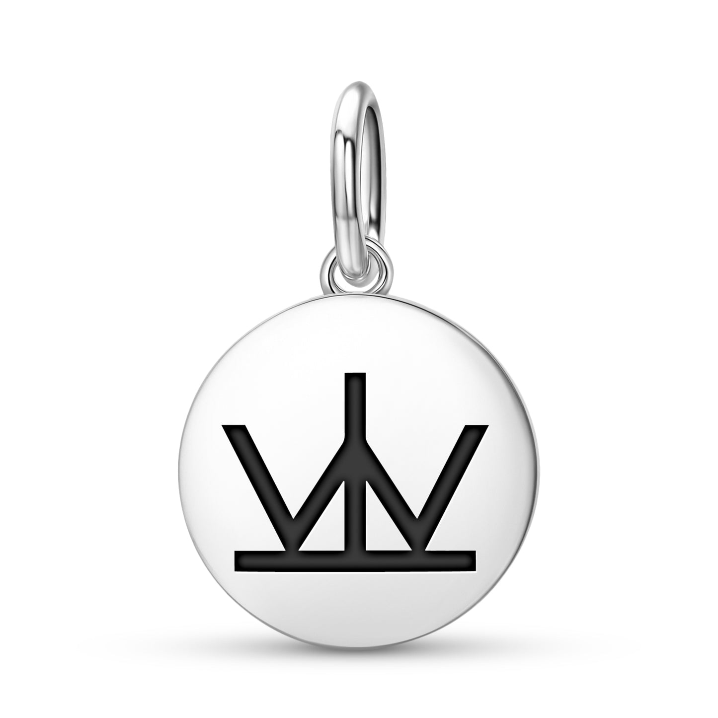 Leadership Native Rock Art Symbols Pendant Dangle Charm