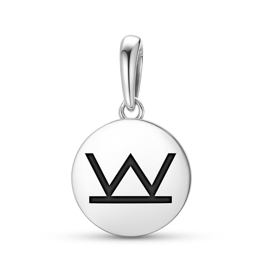 Knowledge Power Native Rock Art Symbols Pendant Dangle Charm