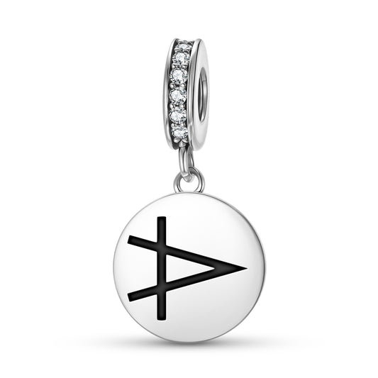 Time to Change Native Rock Art Symbols Pendant Dangle Charm