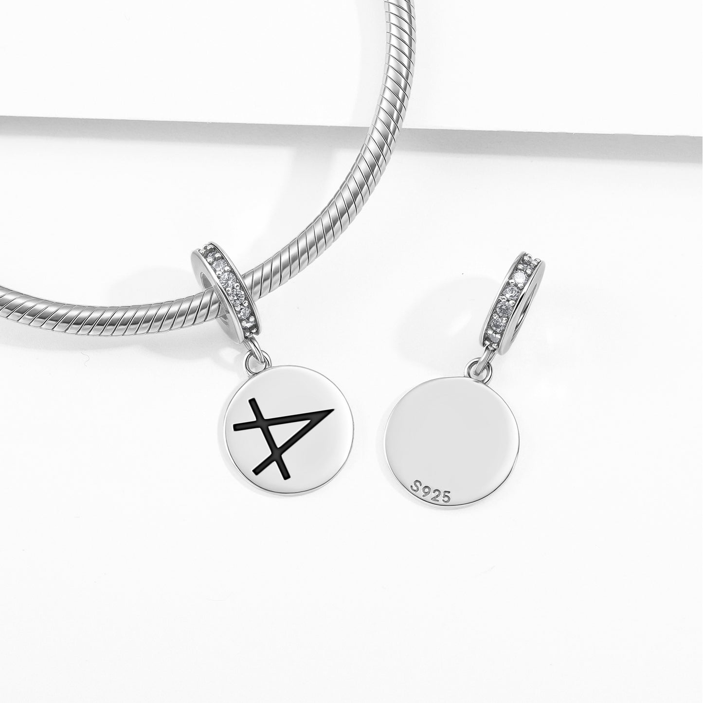 Time to Change Native Rock Art Symbols Pendant Dangle Charm