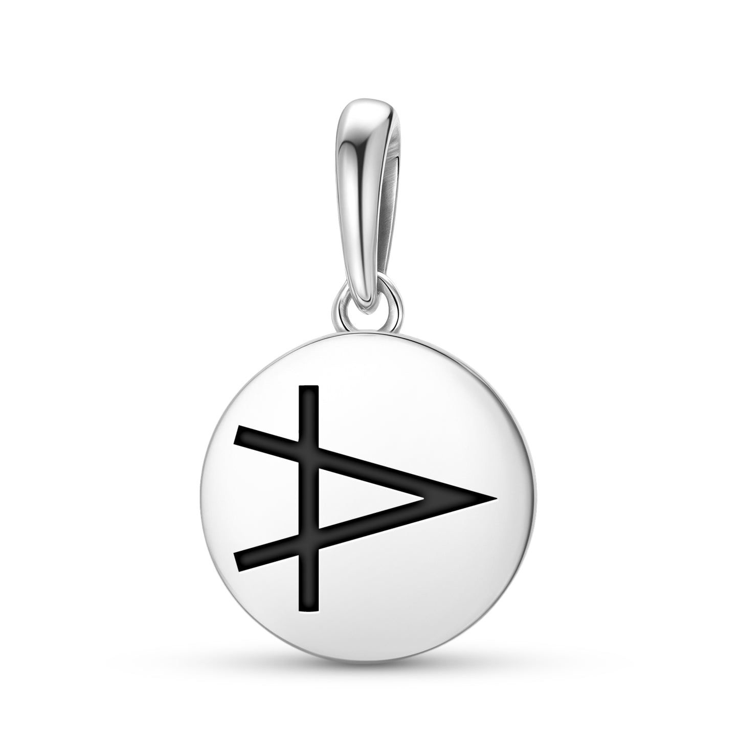 Time to Change Native Rock Art Symbols Pendant Dangle Charm
