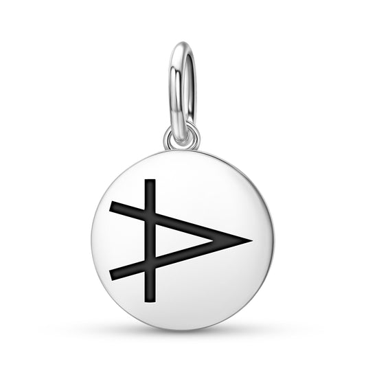 Time to Change Native Rock Art Symbols Pendant Dangle Charm