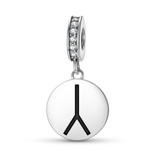 Creative Power Native Rock Art Symbols Pendant Dangle Charm