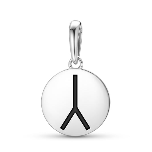 Creative Power Native Rock Art Symbols Pendant Dangle Charm