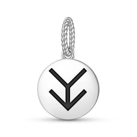 Wedding Native Rock Art Symbols Pendant Dangle Charm