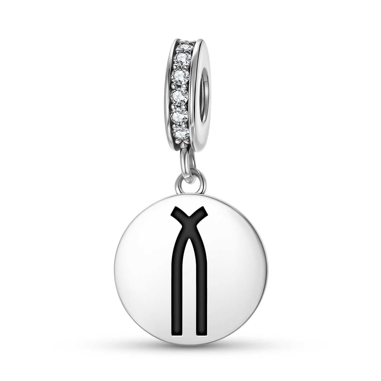 Spiritual Attitude Native Rock Art Symbols Pendant Dangle Charm