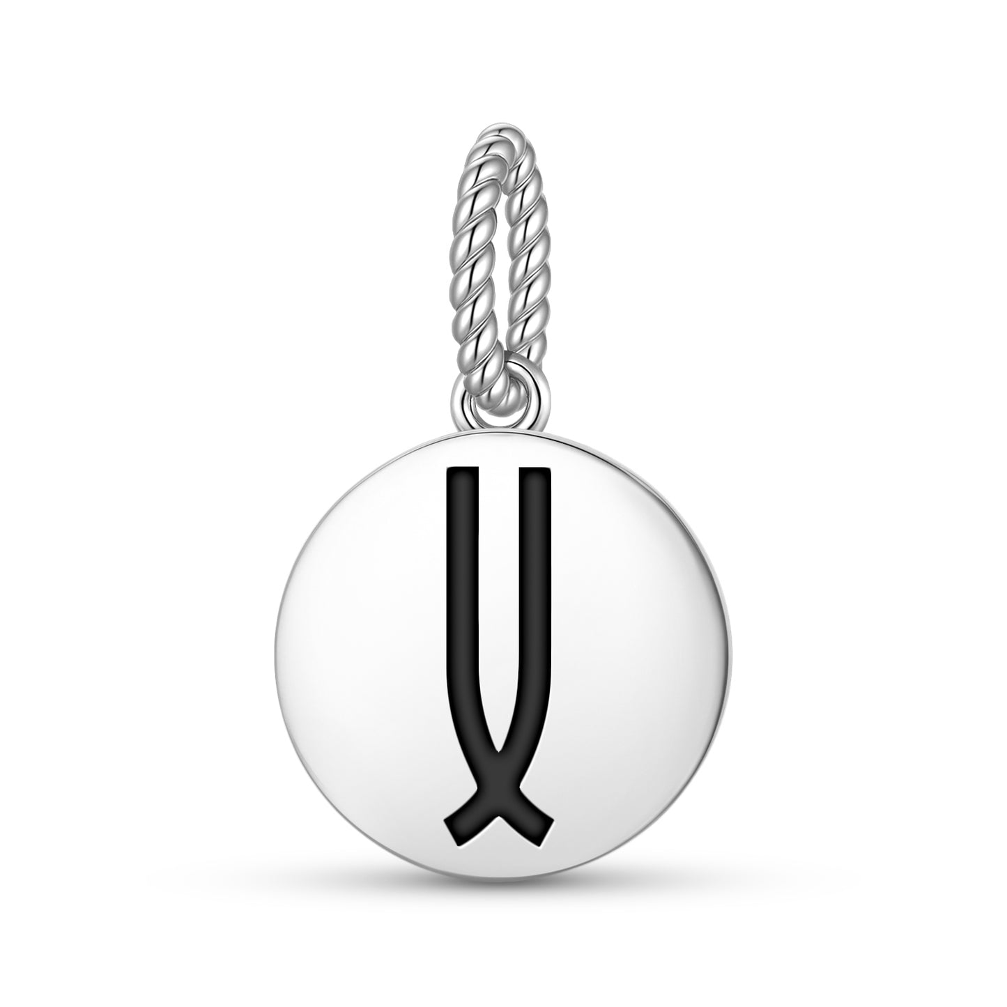 Strong Inner Guidance Native Rock Art Symbols Pendant Dangle Charm