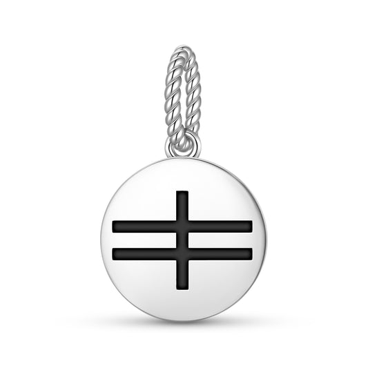 Resistance Native Rock Art Symbols Pendant Dangle Charm