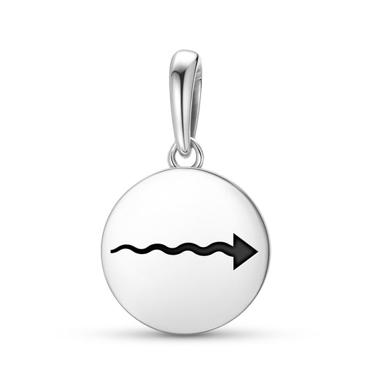 Acceleration Native Rock Art Symbols Pendant Dangle Charm