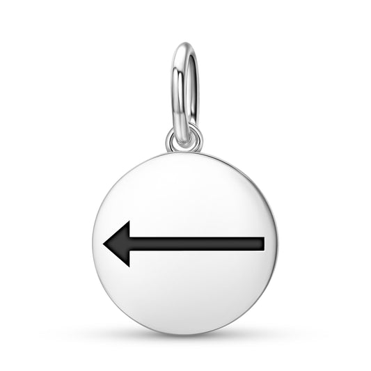 Wish Realization Native Rock Art Symbols Pendant Dangle Charm