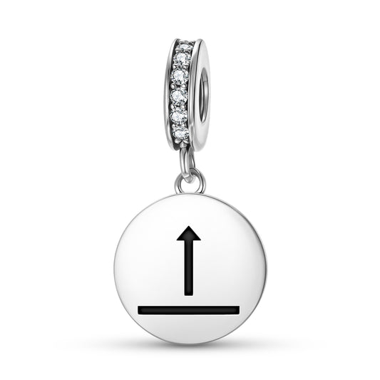 Omnipresence Native Rock Art Symbols Pendant Dangle Charm