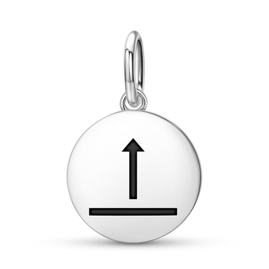 Omnipresence Native Rock Art Symbols Pendant Dangle Charm