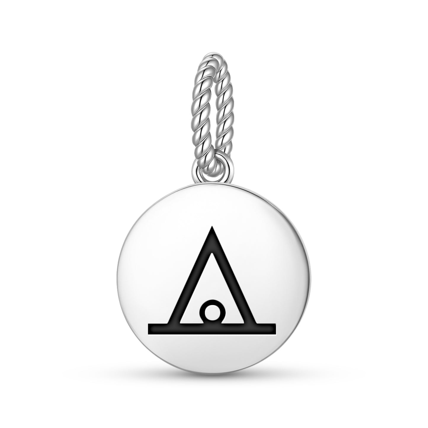 Enjoyment Native Rock Art Symbols Pendant Dangle Charm
