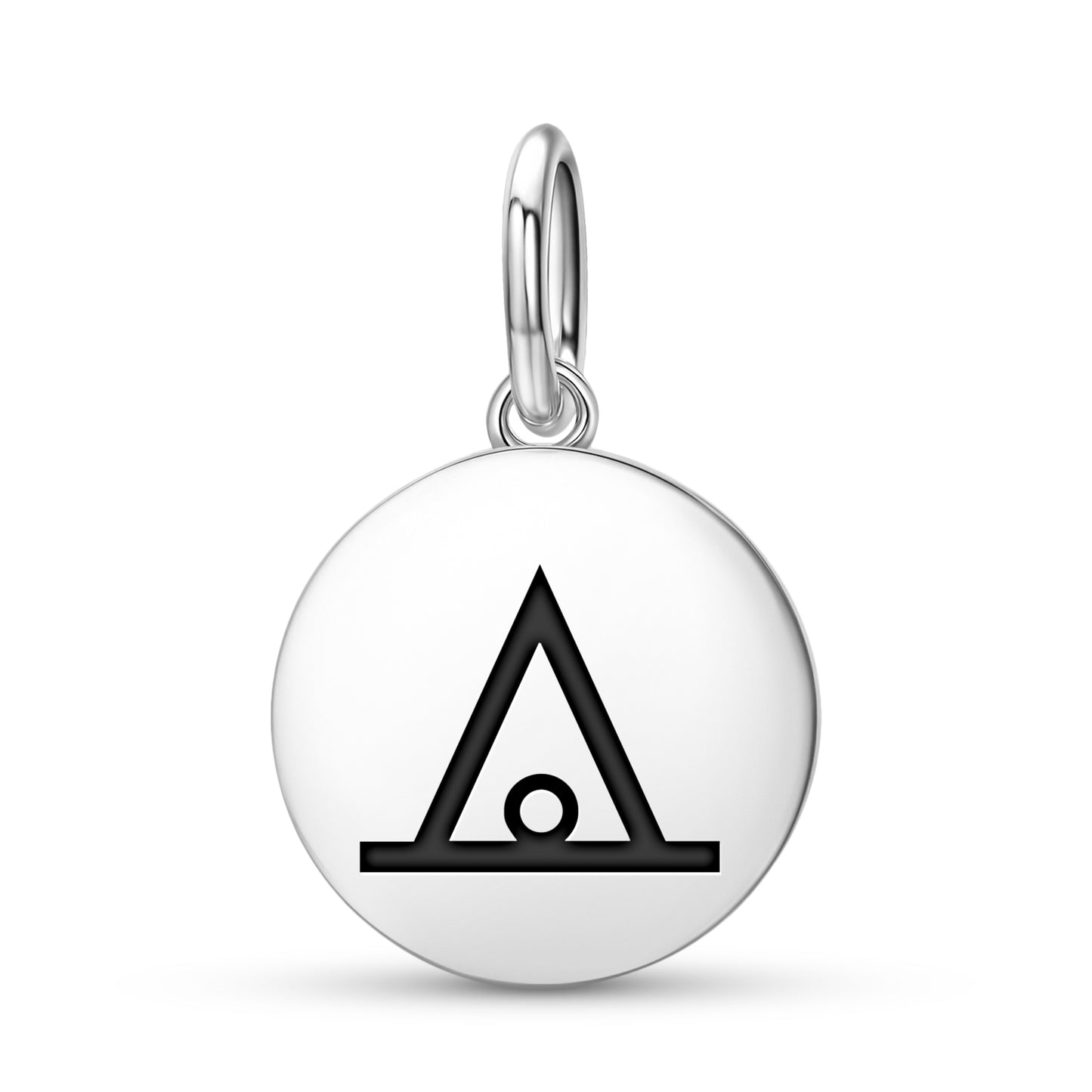 Enjoyment Native Rock Art Symbols Pendant Dangle Charm