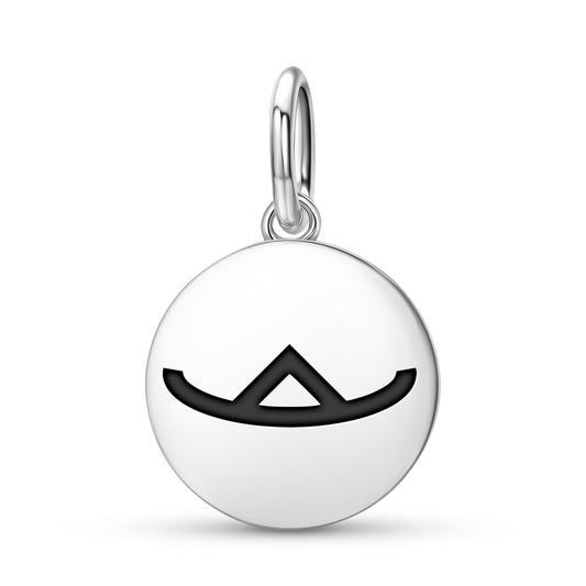 Firmness Native Rock Art Symbols Pendant Dangle Charm