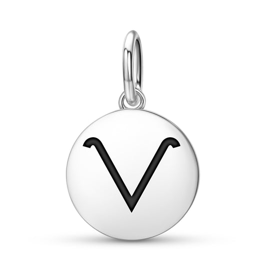 Judge Native Rock Art Symbols Pendant Dangle Charm