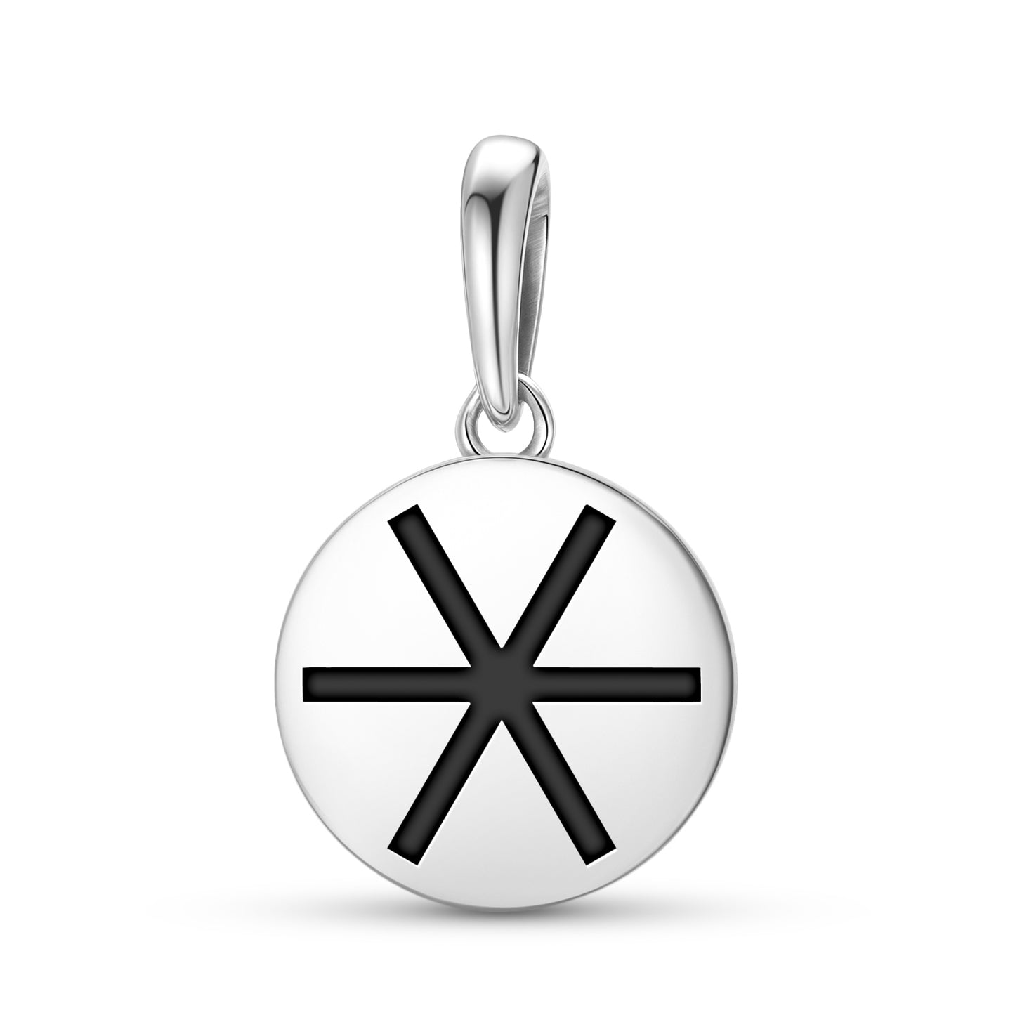 Charisma Native Rock Art Symbols Pendant Dangle Charm