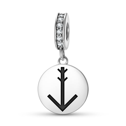 Talent Native Rock Art Symbols Pendant Dangle Charm