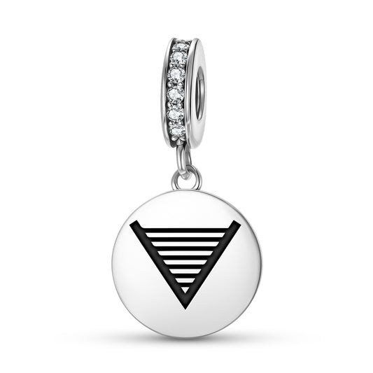 Self-Development Native Rock Art Symbols Pendant Dangle Charm