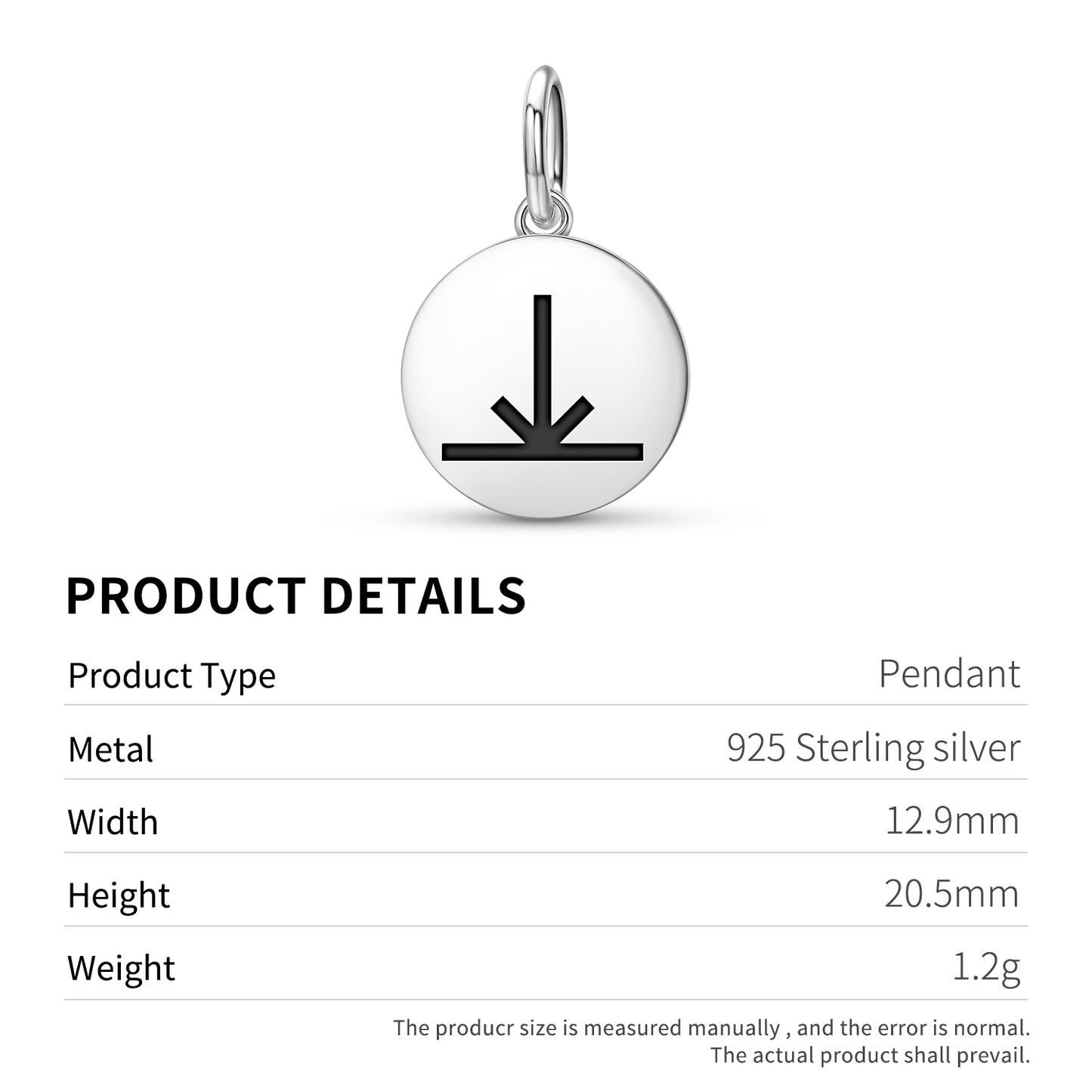 Joy Native Rock Art Symbols Pendant Dangle Charm