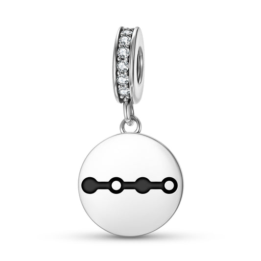 Time Native Rock Art Symbols Pendant Dangle Charm