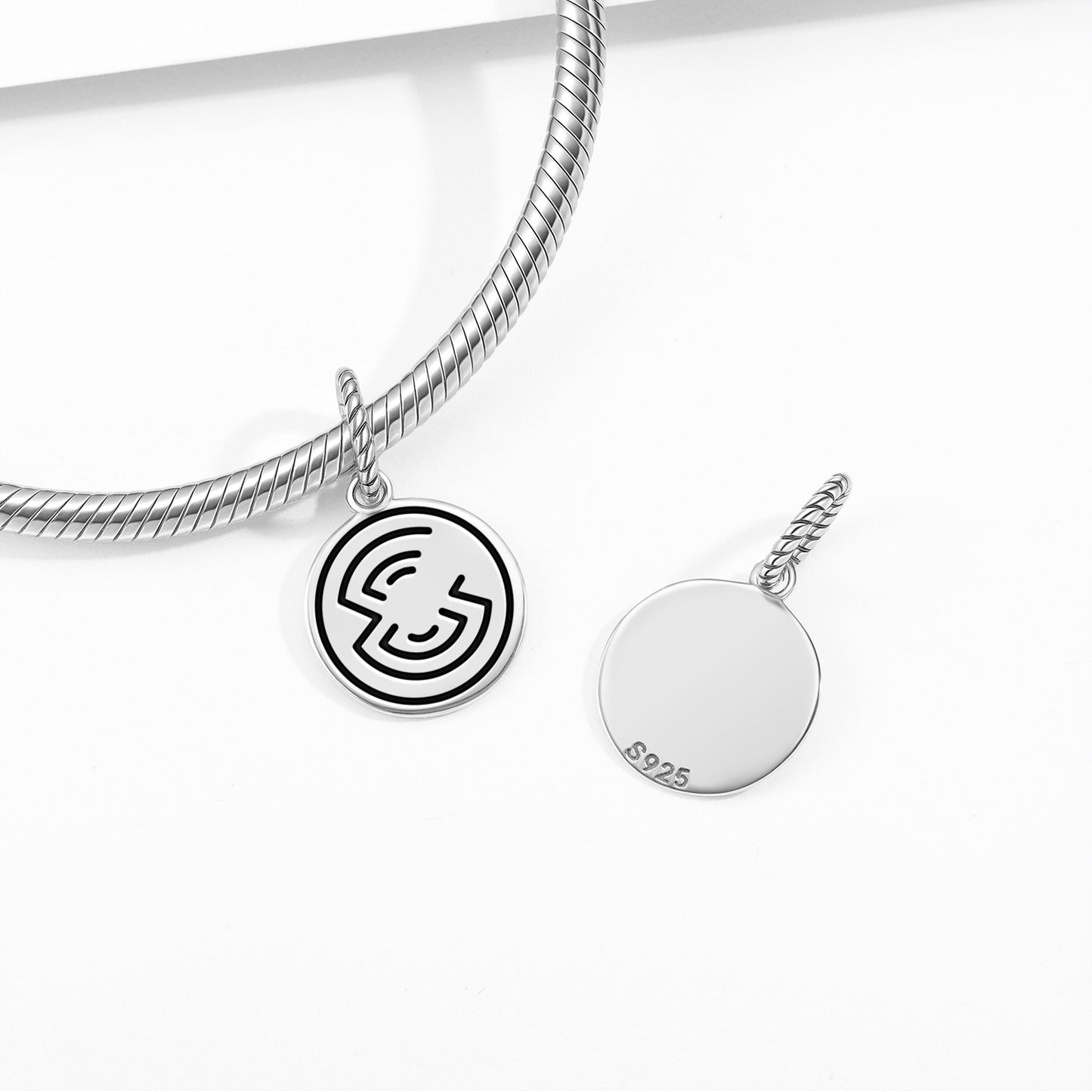 Bar Magnet Crop Circles Symbols Pendant Dangle Charm