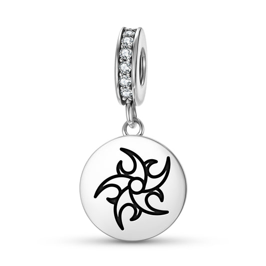 Eight magnets Crop Circles Symbols Pendant Dangle Charm