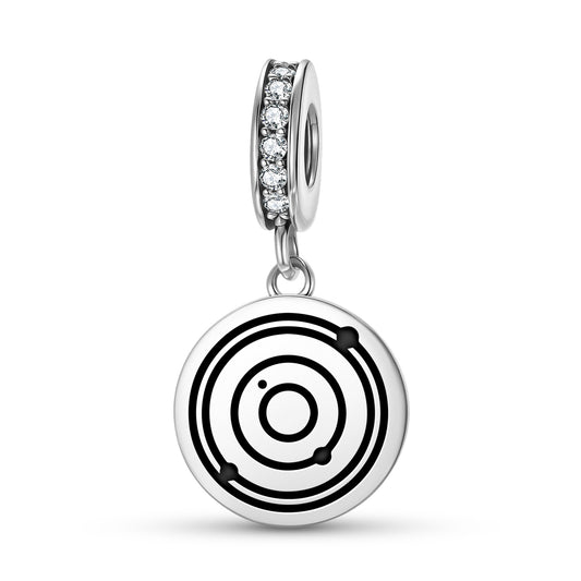 Nine Planets Crop Circles Symbols Pendant Dangle Charm