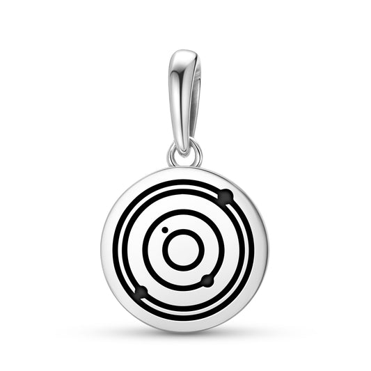 Nine Planets Crop Circles Symbols Pendant Dangle Charm
