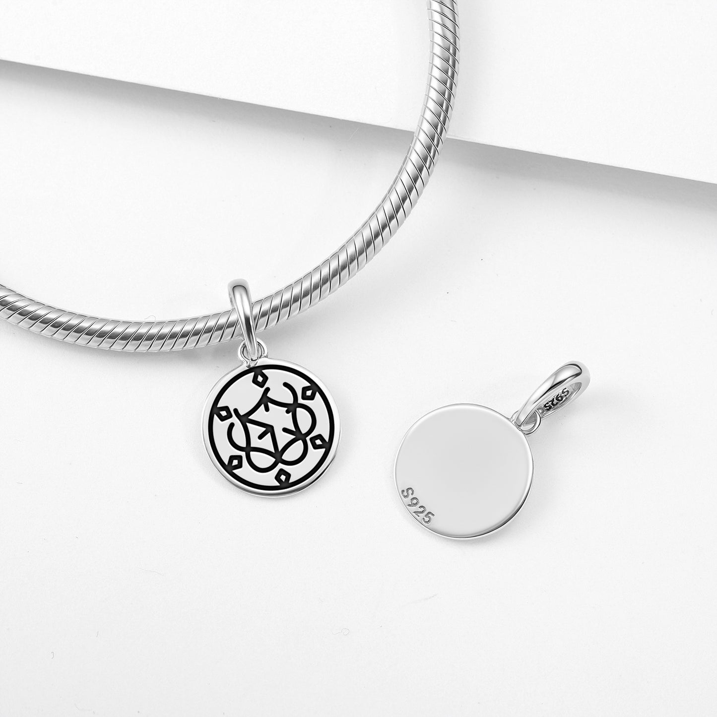 Calendar Crop Circles Symbols Pendant Dangle Charm