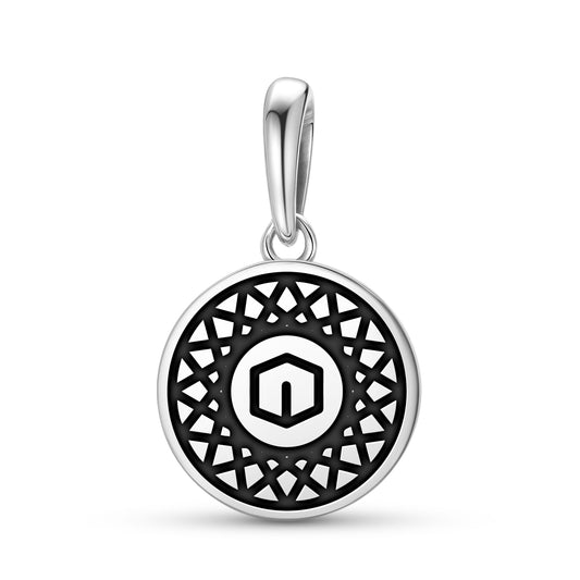 Metatron's Cube Crop Circles Symbols Pendant Dangle Charm
