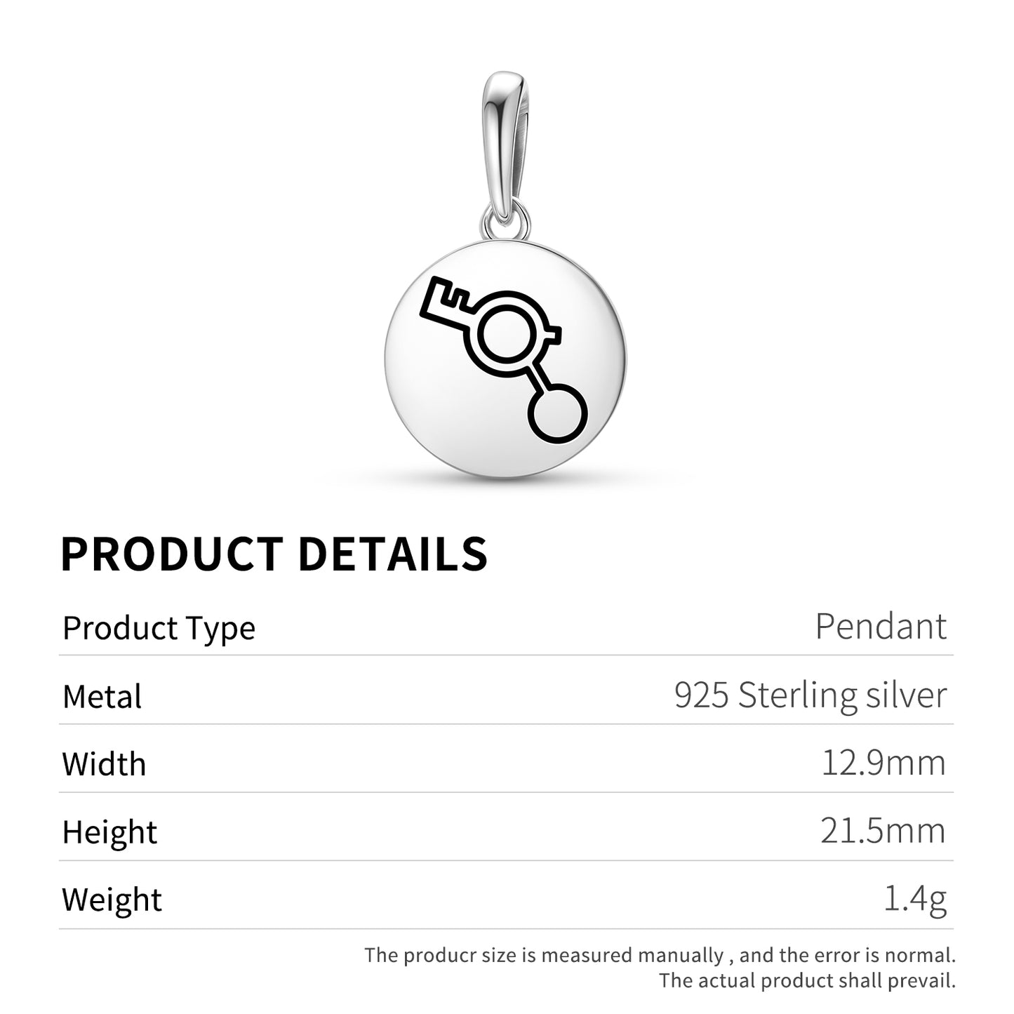 Solar System Crop Circles Symbols Pendant Dangle Charm