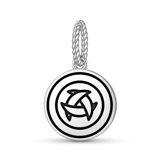 Triquetra Crop Circles Symbols Pendant Dangle Charm