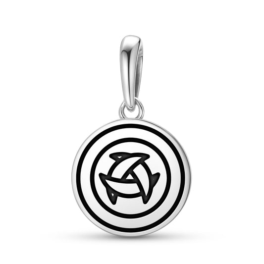 Triquetra Crop Circles Symbols Pendant Dangle Charm