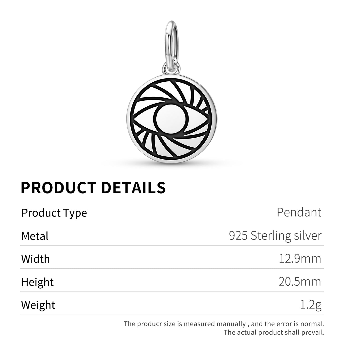 The All-seeing Eye Crop Circles Symbols Pendant Dangle Charm