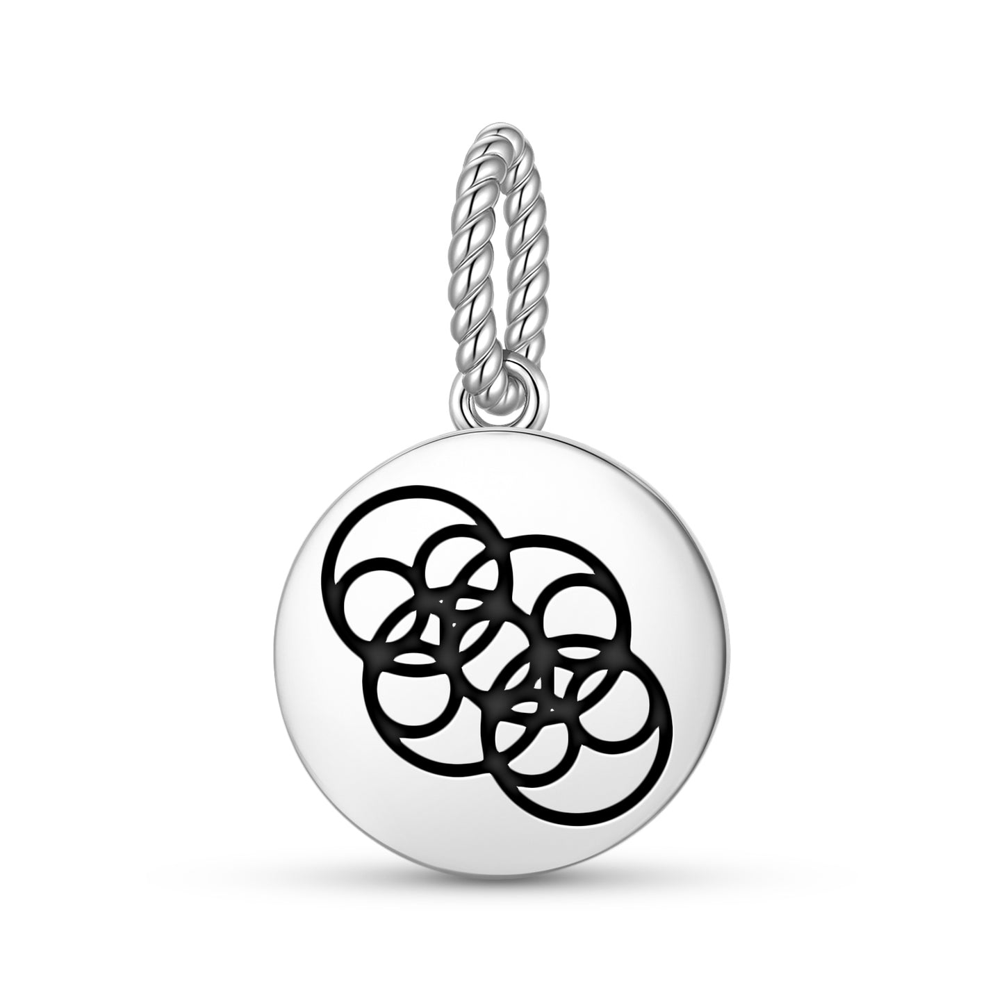 Braid Pattern Crop Circles Symbols Pendant Dangle Charm