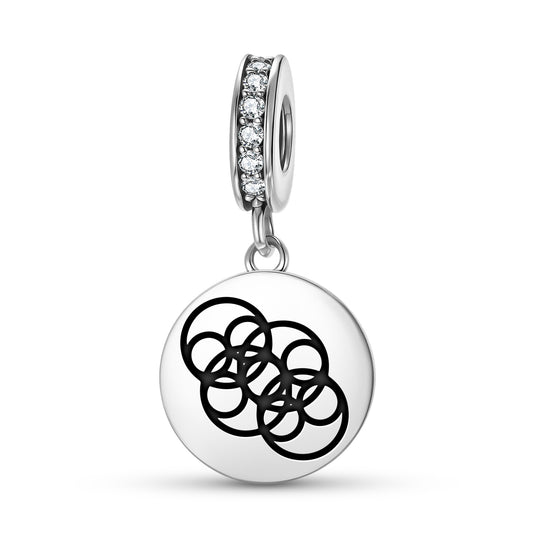 Braid Pattern Crop Circles Symbols Pendant Dangle Charm