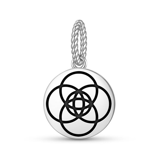 Crooked Soley Crop Circles Symbols Pendant Dangle Charm