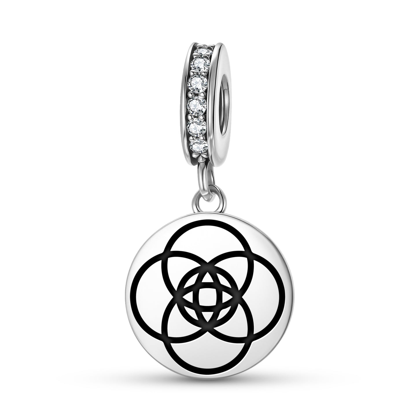 Crooked Soley Crop Circles Symbols Pendant Dangle Charm