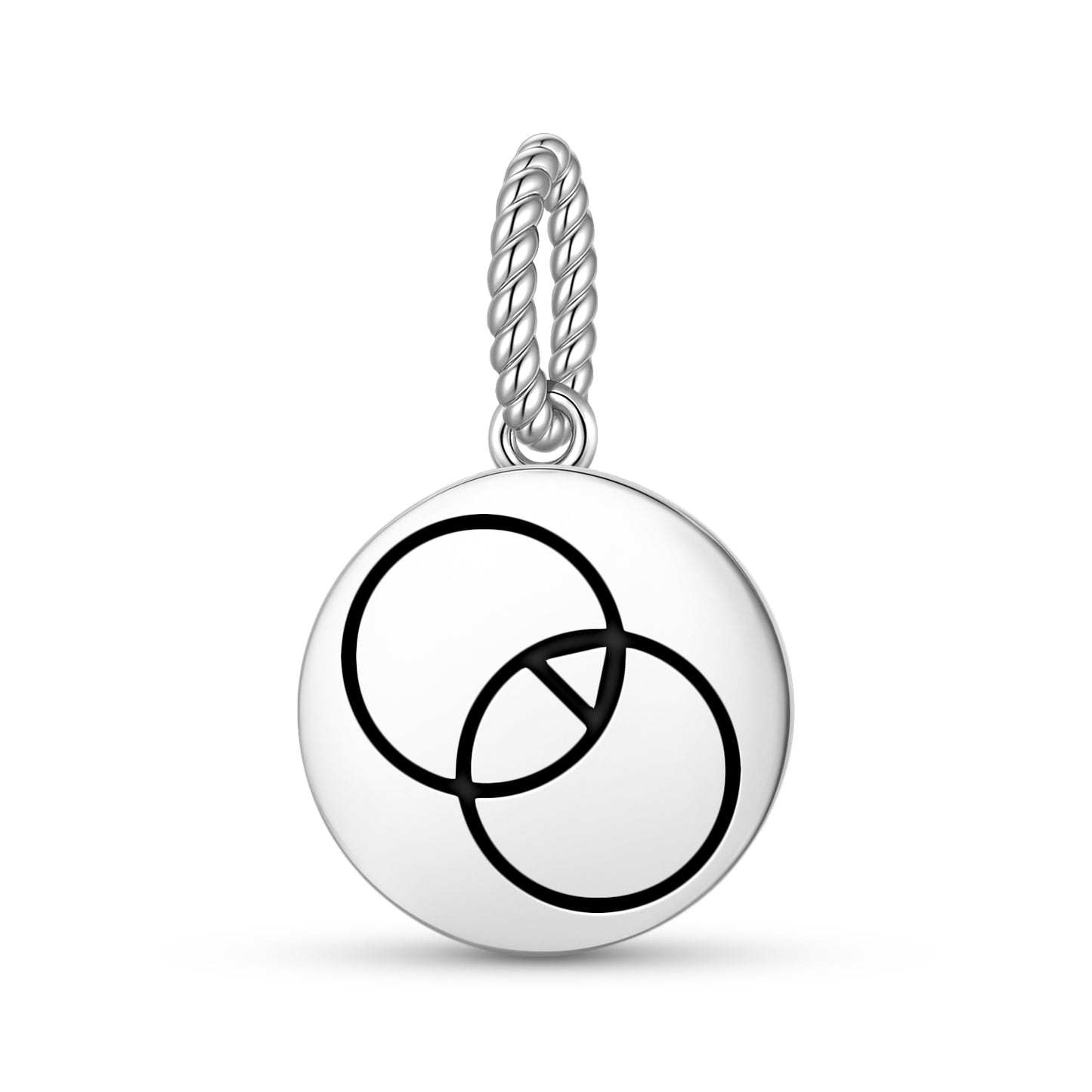 Triad the Triangle Crop Circles Symbols Pendant Dangle Charm