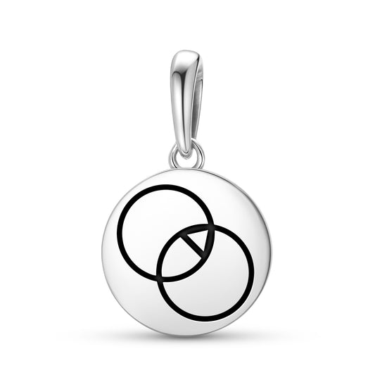 Triad the Triangle Crop Circles Symbols Pendant Dangle Charm