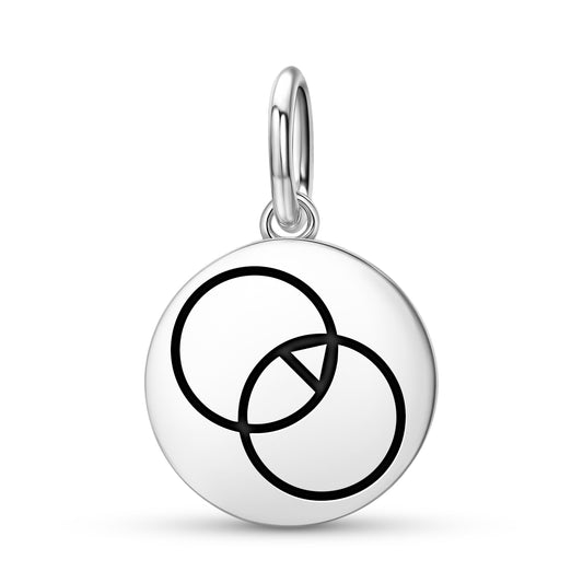 Triad the Triangle Crop Circles Symbols Pendant Dangle Charm