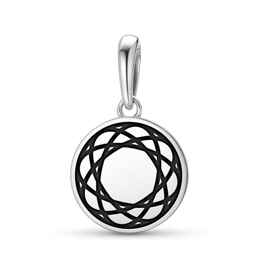 Torus Crop Circles Symbols Pendant Dangle Charm