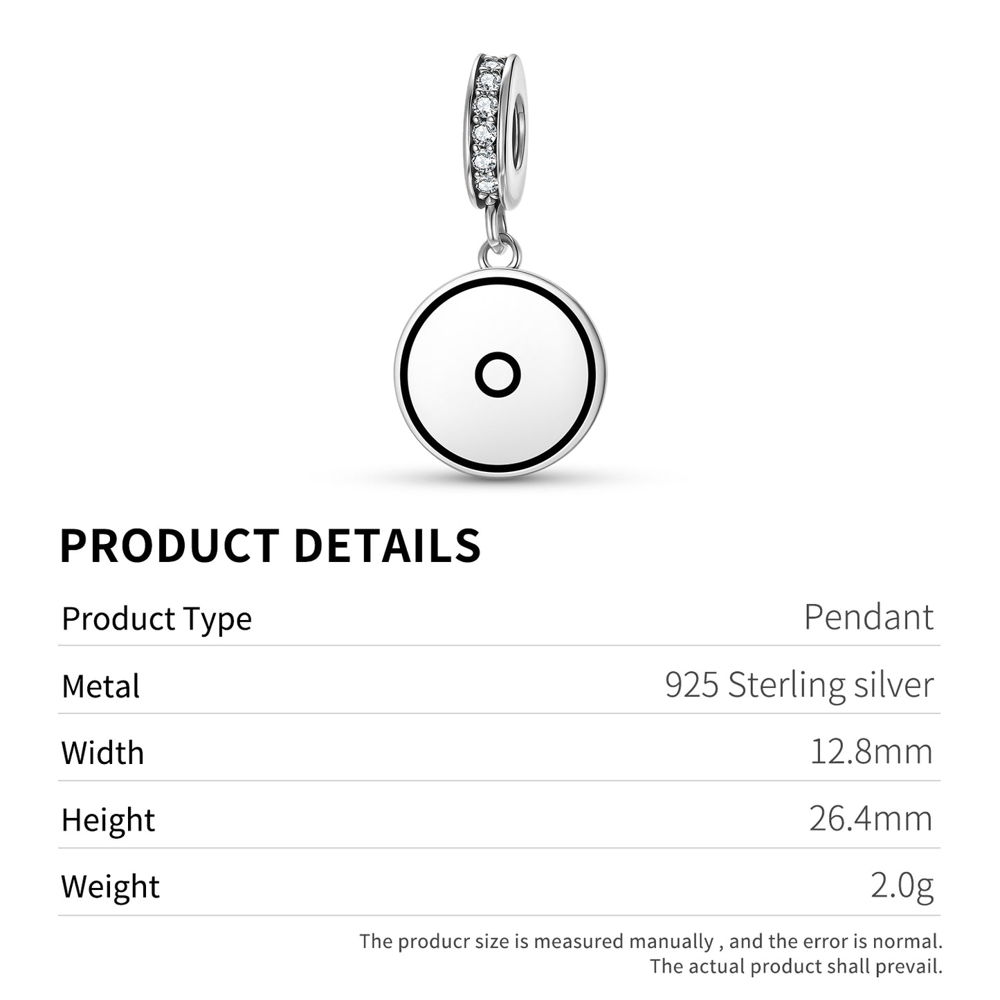 Monad Crop Circles Symbols Pendant Dangle Charm