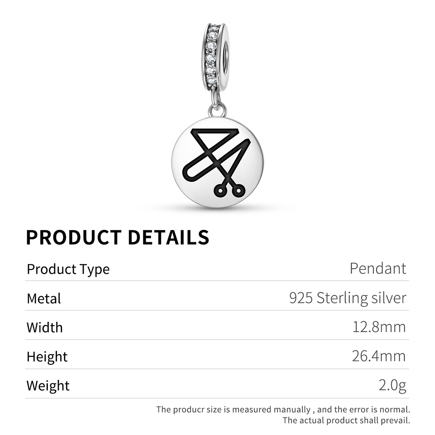 DAMABIAH Angels Symbols Pendant Dangle Charm