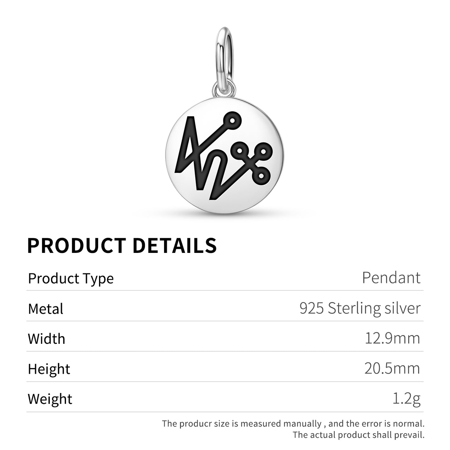 IAH-HEL Angels Symbols Pendant Dangle Charm