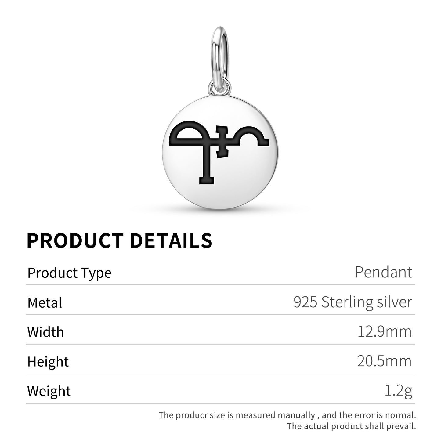 NITHAEL Angels Symbols Pendant Dangle Charm